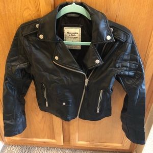 Vegan leather jacket